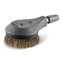 Cepillo de lavado giratorio para equipos 800 l/h, cerdas de pelo natural