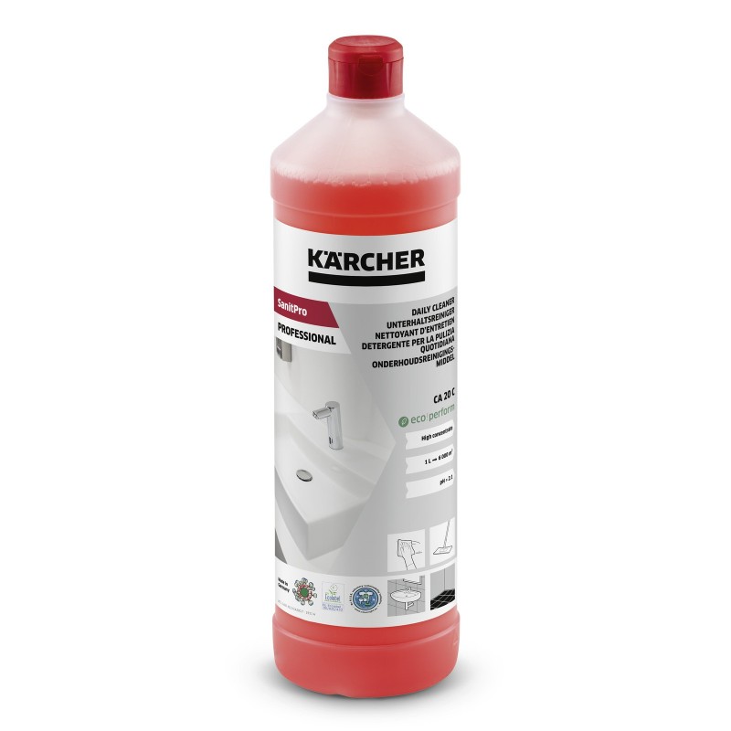 Detergente para la limpieza de mantenimiento SanitPro CA 20 C eco!perform, 1l